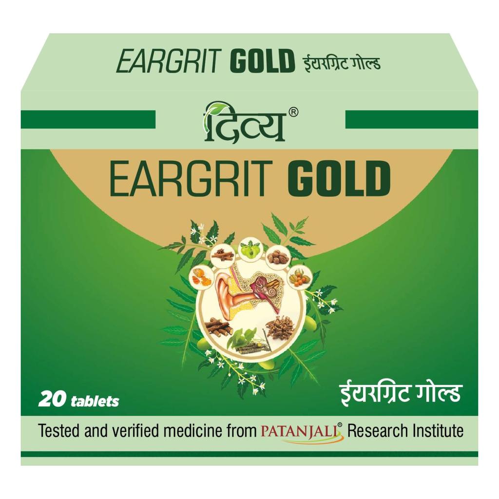 Patanjali, Divya Eargrit Gold 20 N, Eargrit Gold