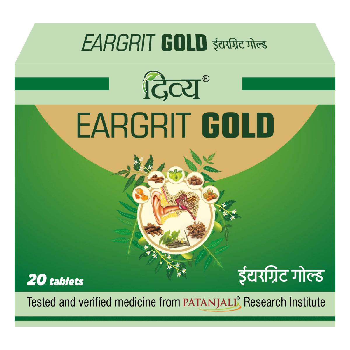 

Patanjali, Divya Eargrit Gold 20 N, Eargrit Gold