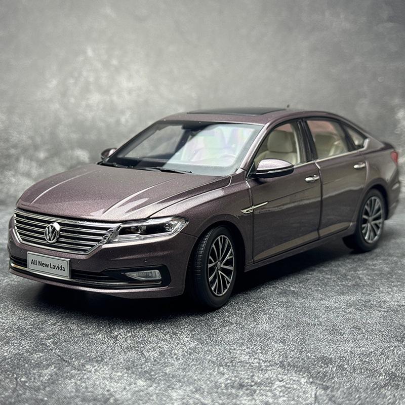 TCFJN1 New 1:18 2023 VW Lavida Plus Alloy Car Model Diecast Metal Vehicles Car Model Simulation Collection Children Toy Gift Decoration