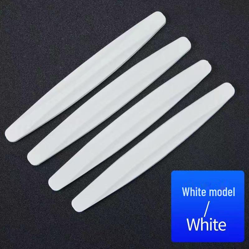 Front and Rear Bumper Carbon Fiber Anti-Scratch Protection Strips