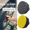 Car Waxing Sponge Hexagonal Pattern Design Efficient Heat Dissipation Car Wax Applicator Car Care Waxing Tool