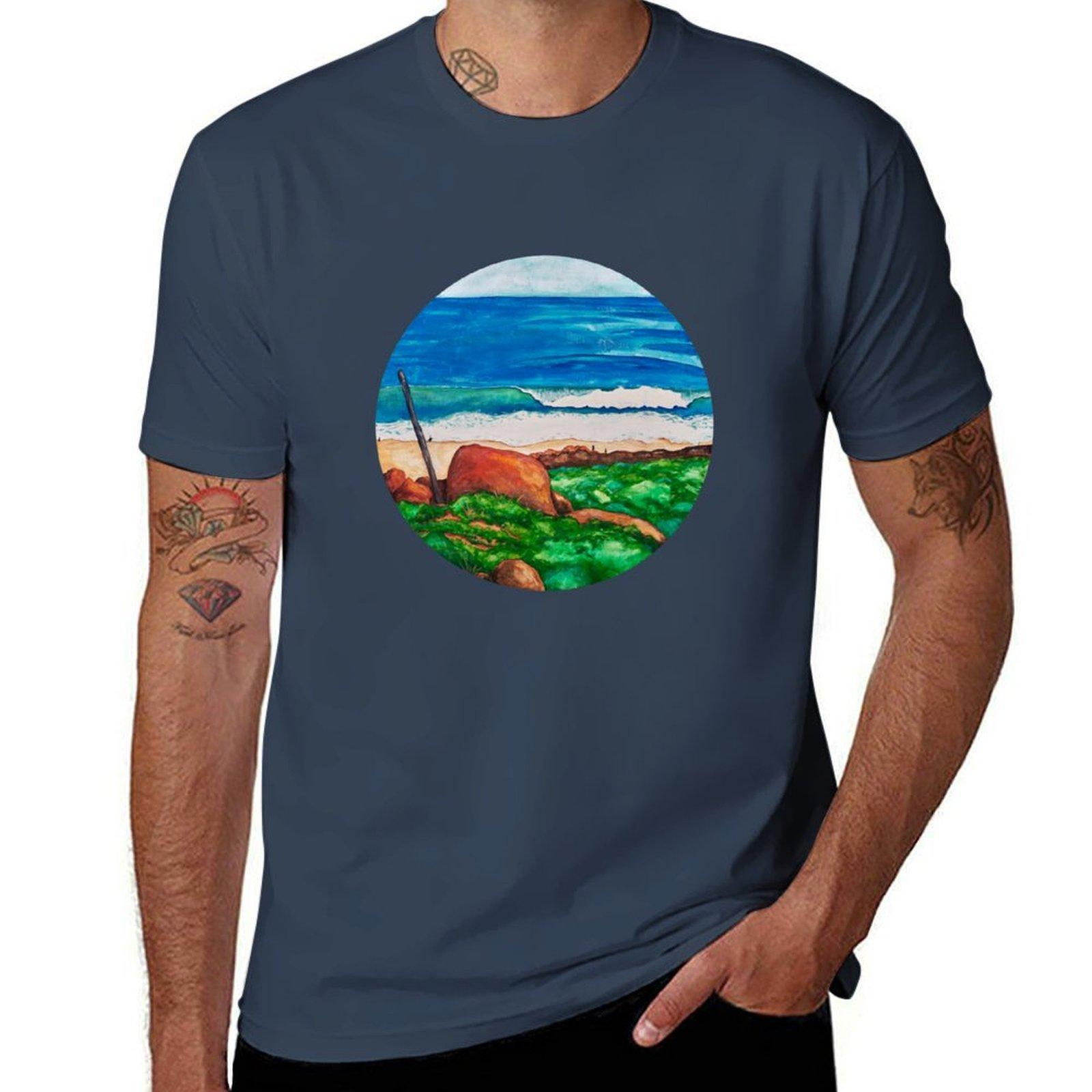 Injidup Dreaming Tshirt Lightweight Casual Summer Tshirt S