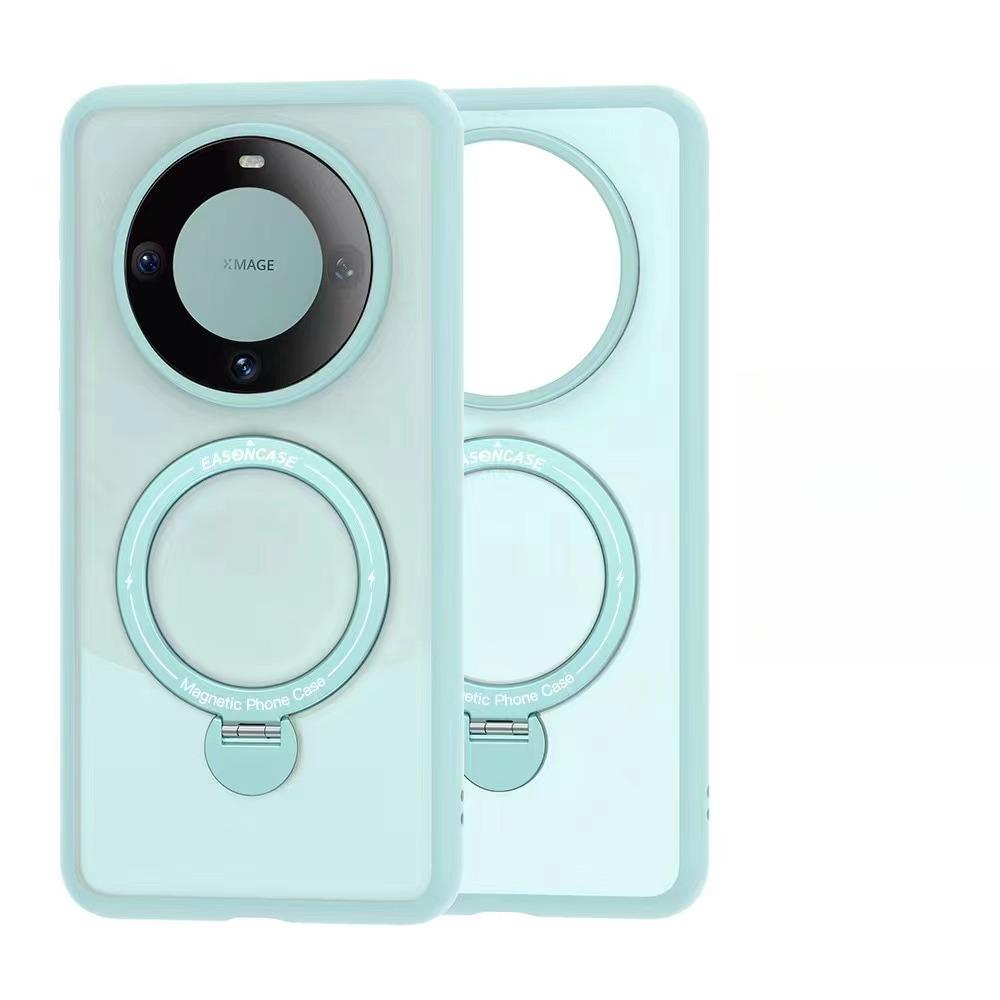 360 Rotating Bracket Is Suitable for Huawei Mate60pro Strong Magnetic Suction Mobile Phone Case MATE60 Full-pack Anti-fall Protection Case