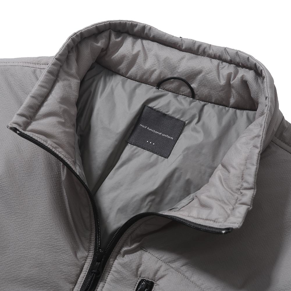 Moif [Aw23]Over Track Insulated Half-Zip / Gray