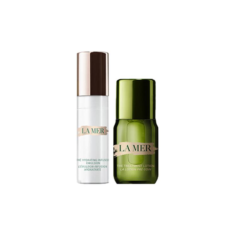 HAILANZHIMI Soothing And Repairing Skincare Product Sample Travel Kit Tightening Hydrating Water + Milk Gentle