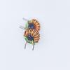 Toroidal Common Mode Inductor, T13*8*5, 1.0 Red Enamel Wire, 8 Turns, 500uH, 8A, Ferrite Core Vertical Coil.