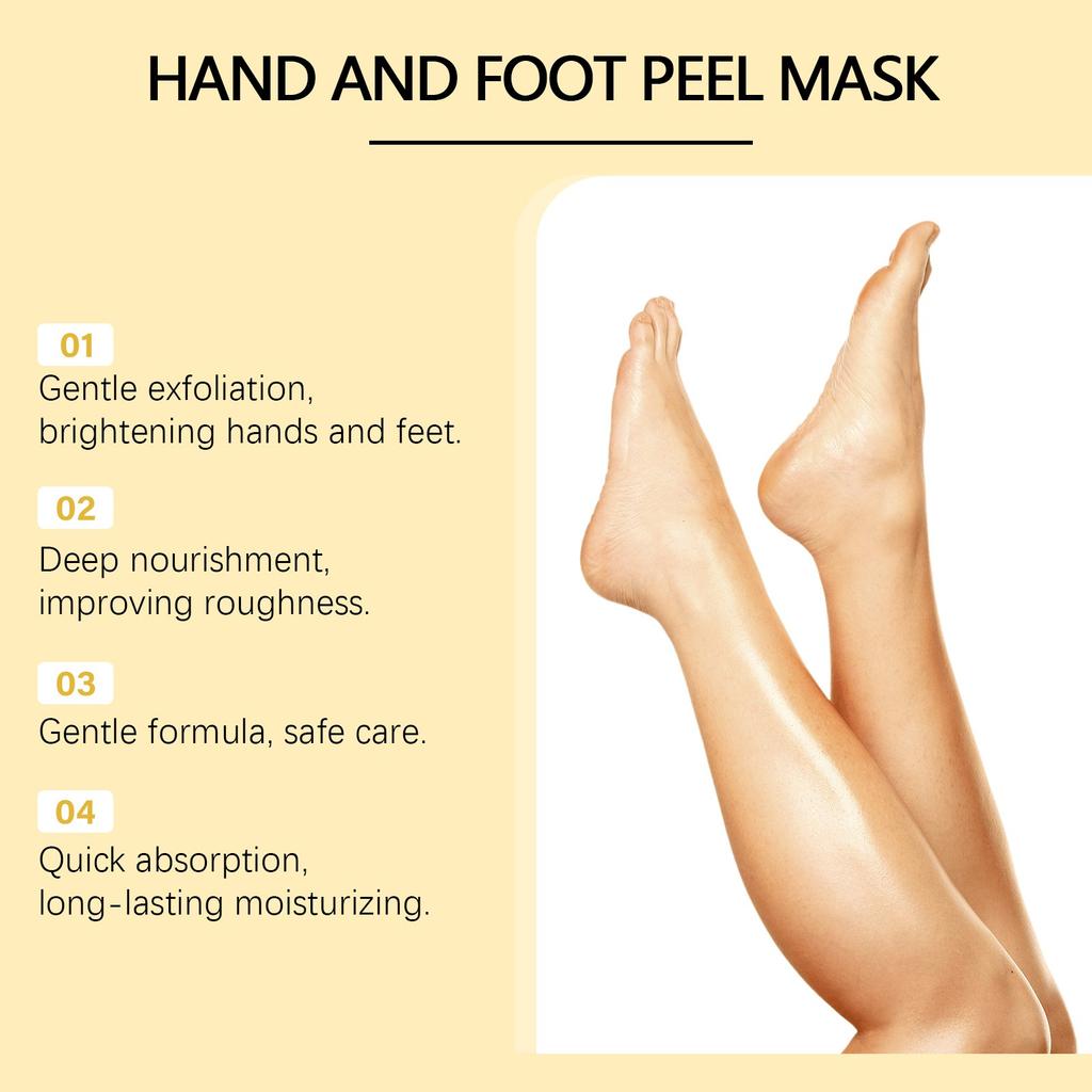 Milch Honig Abziehbarer Handwachs Damen Feuchtigkeitsspendende Hydrierende Handmaske Nährende Peeling Handmaske Handpflege Weich