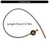 Gas Refill Fuels Valves Connector Extension Hose Outdoor Gas Stove Pipe Flexible Furnaces Switches Gas Stove Adapter