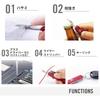 Victorinox Companion S Alox Multi-Tool Red with 5 Functions, Blade-less Scissors, Screwdriver, Outdoor Camping