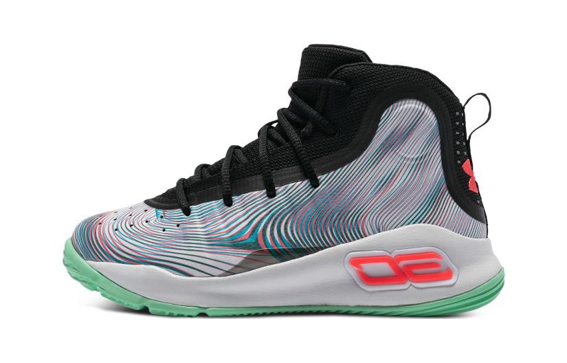 Under Armour Curry 4 Kids Basketball Shoes Pre School 1295996-008 32