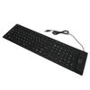 109 Keys Foldable Silicone Keyboard Quiet Waterproof Dustproof USB Wired Flexible Keyboard for Desktop Laptop Home