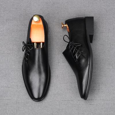 Neue Herren Schwarze Spitzschuhe Schnürschuhe Freizeit Slipper Schuhe Männlich Homecoming Hochzeitskleid Abschlussball Zapatillas Hombre