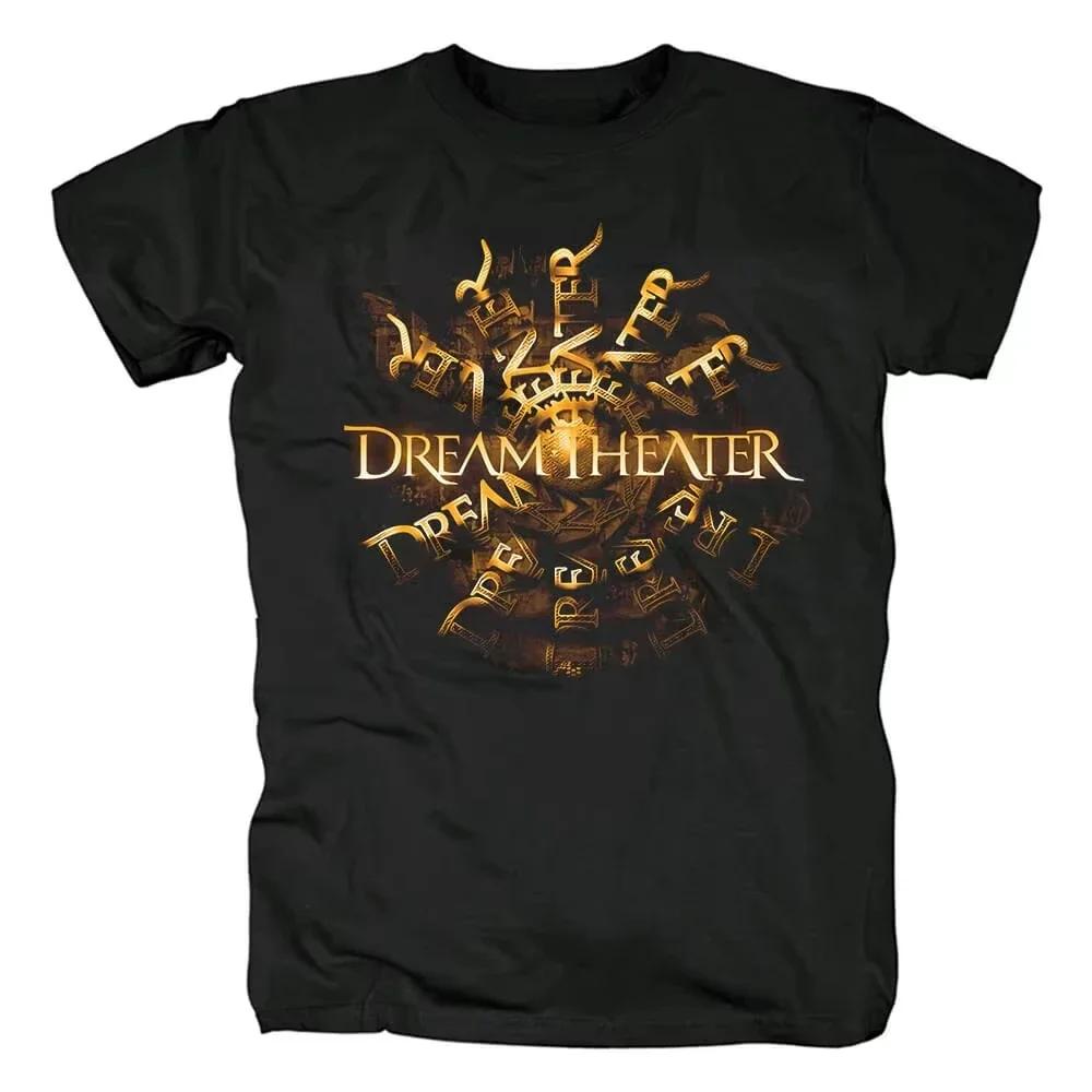 2025 Dream Theater Herre T-skjorte Bomull Kort Ermet Hip Hop Vintage Edguy Band T-skjorte Dame Høy Kvalitet Y2k Topper Streetwear