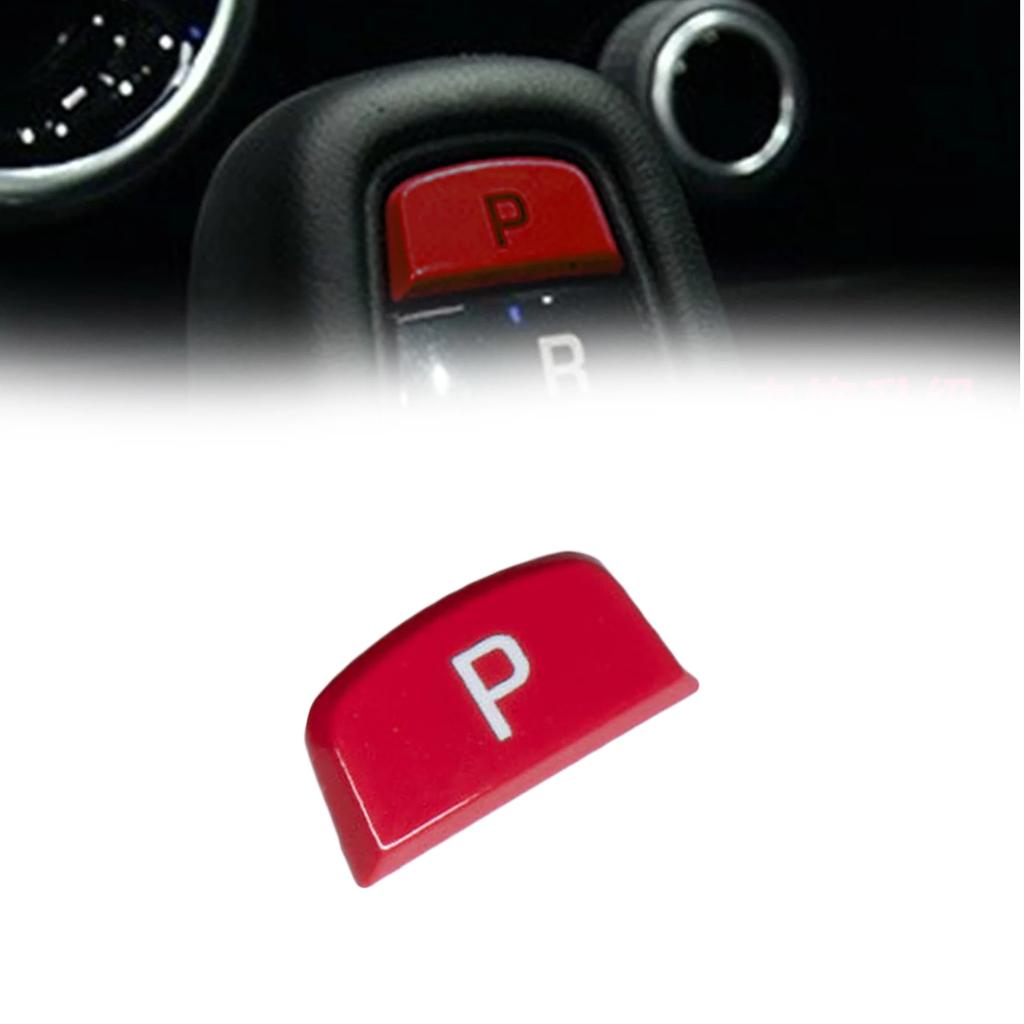 Red Gear Shift Lever P Button Cover Cap For Land Rover For Range Rover Evoque For Discovery Sport 2020-2024 Car Interior Sticker
