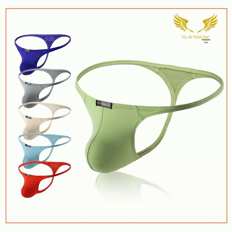 Herre Nylon Sexy Lav midje Tanga – Plussstørrelse tilgjengelig