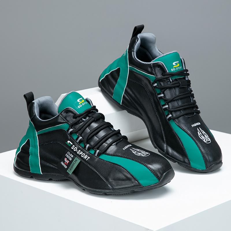 

Мужская обувь очень большого размера, высококачественные кроссовки, полностью закрывающие ногу, новые весенне-осенние сетчатые повседневные туфли, толстая подошва, увеличивающая рост, обувь для папы 44