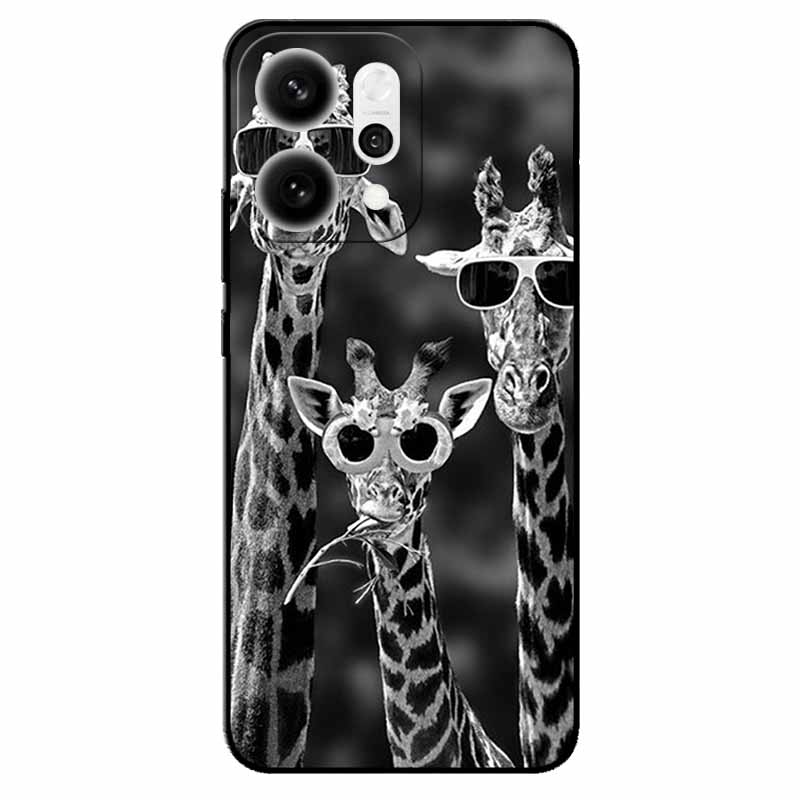 For Oppo Reno14 Pro/ Reno14 5G Case Black TPU Silicone Back Cover Case For Reno14 Pro 5G PKZ110 Bumper Phone Funda Reno14 PLA110