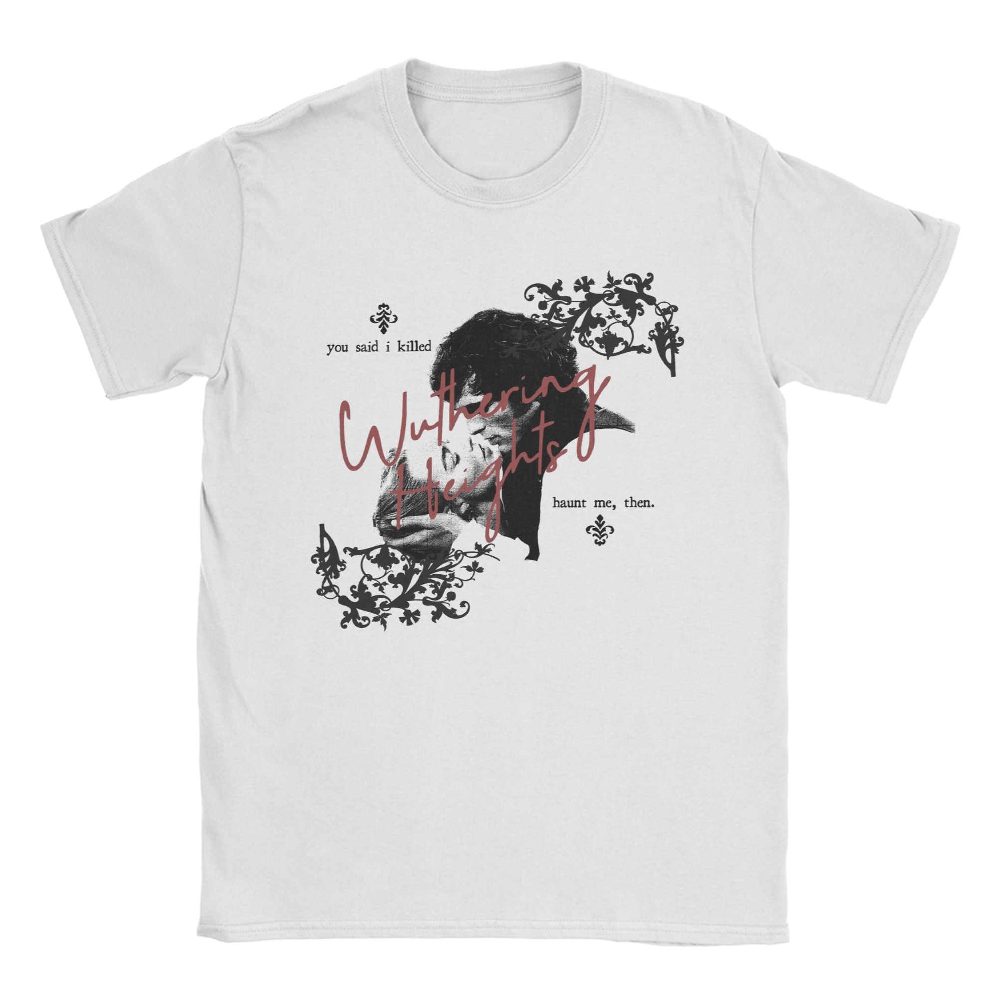Unisex Women Wuthering Heights Emily Couple Bronte RoUnisexce T Shirts Pure Cotton Clothing Awesome Short Sleeve O Neck Tee Shirt S