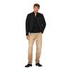 Only Mens Plain Zip Pocket Biker Jacket