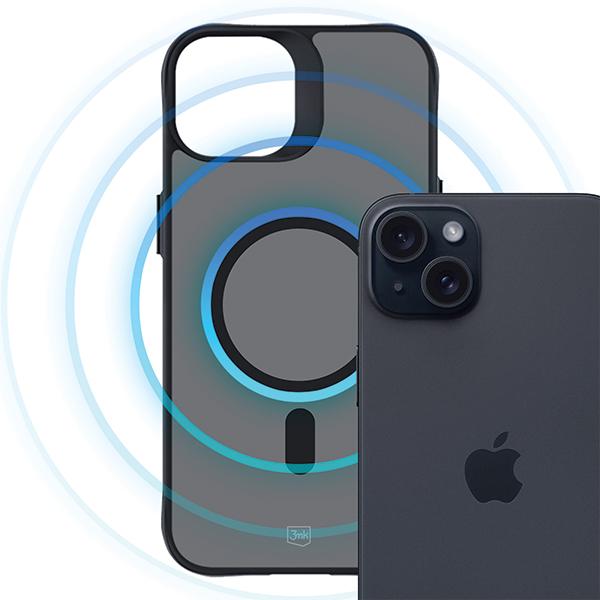 Etui 3Mk Smoke Magcase Do Iphone 15