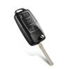 3 Button Flip Folding Key Shell Case For Volkswagen Vw Golf Passat Beetle Polo Bora Replacement Fob Car Key Cover