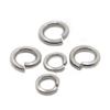 GB93 Standard 304 Stainless Steel Spring Split Lock Washers A2-70 Elastic Anti-Vibration Washer M1.6 M2 M2.5 M3 M4 M5 M6 M8 M10