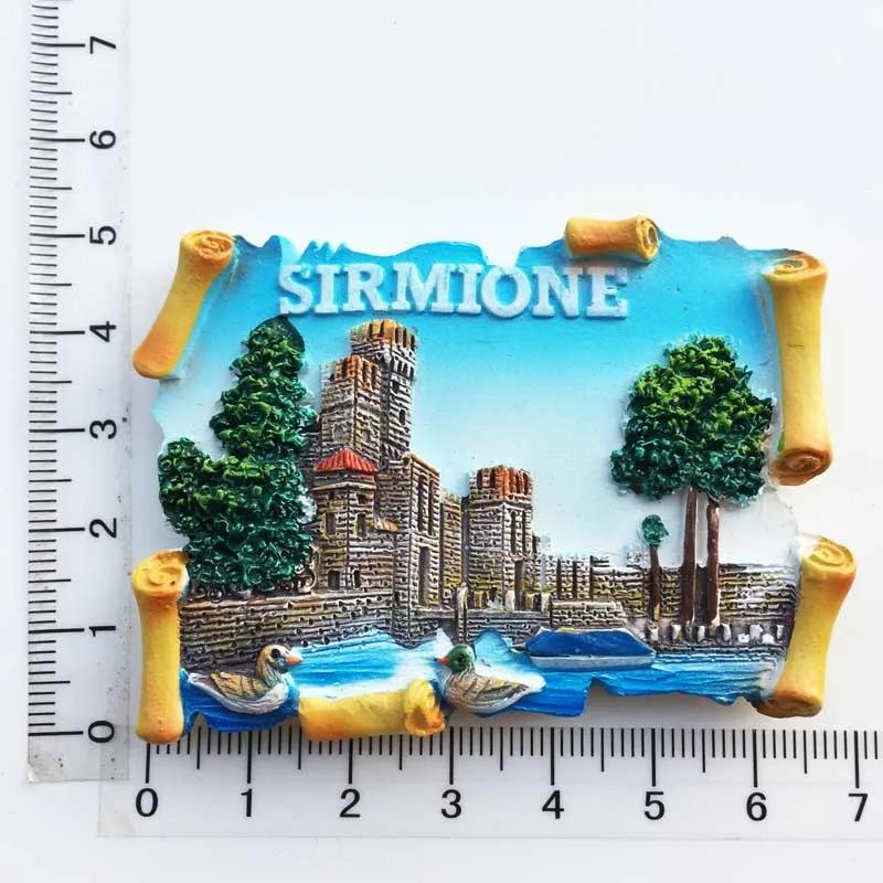 Italy Travelling Firdge Magnets Milan Sicily Tourism Souvenirs Fridge Stickers Home Decor Wedding Gifts Magnetic Stickers