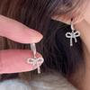 Women's Lovely Feminine Ribbon Hoop Earrings (2 Colors)