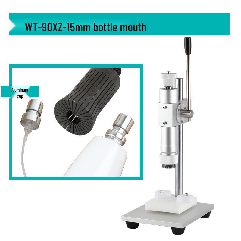 Multi-Purpose Aluminum Cap Perfume & Spray Bottle Crimping Machine