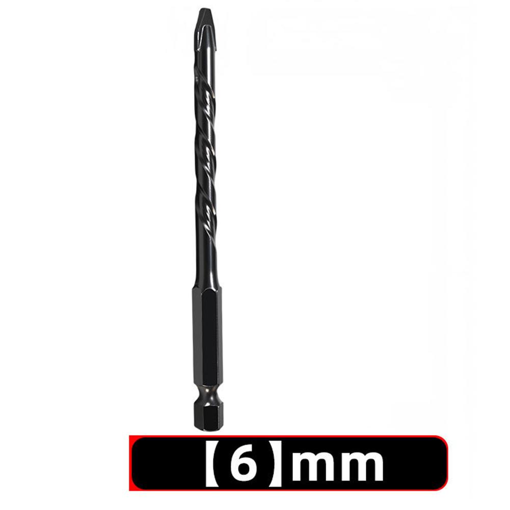 

Carbide Head Drill Bit Eccentric 6 12mm for Drilling For Granite Tile Wood Stone Metal Glass Plastic Concrete Wall Holes