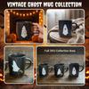 Vintage Halloween Coffee Mug for Fall Seasonal Decor and Hot Beverages