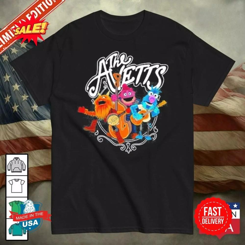 

The Avett Brothers Kids Puppets Shirt S5XL gift funny FN1318 Unisex T-Shirt XXL
