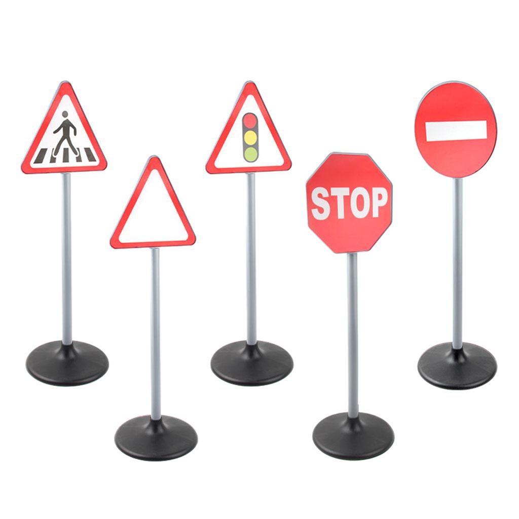 Traffic Signs Light Pretend Play Toy Education Toy Fun Themed Parties Decor