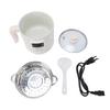 Dorm Electric Cooker Low Sugar Anti Stick Multifunctional 1.8L Electric Pot with Steam Basket for Noodles Rice Soup US