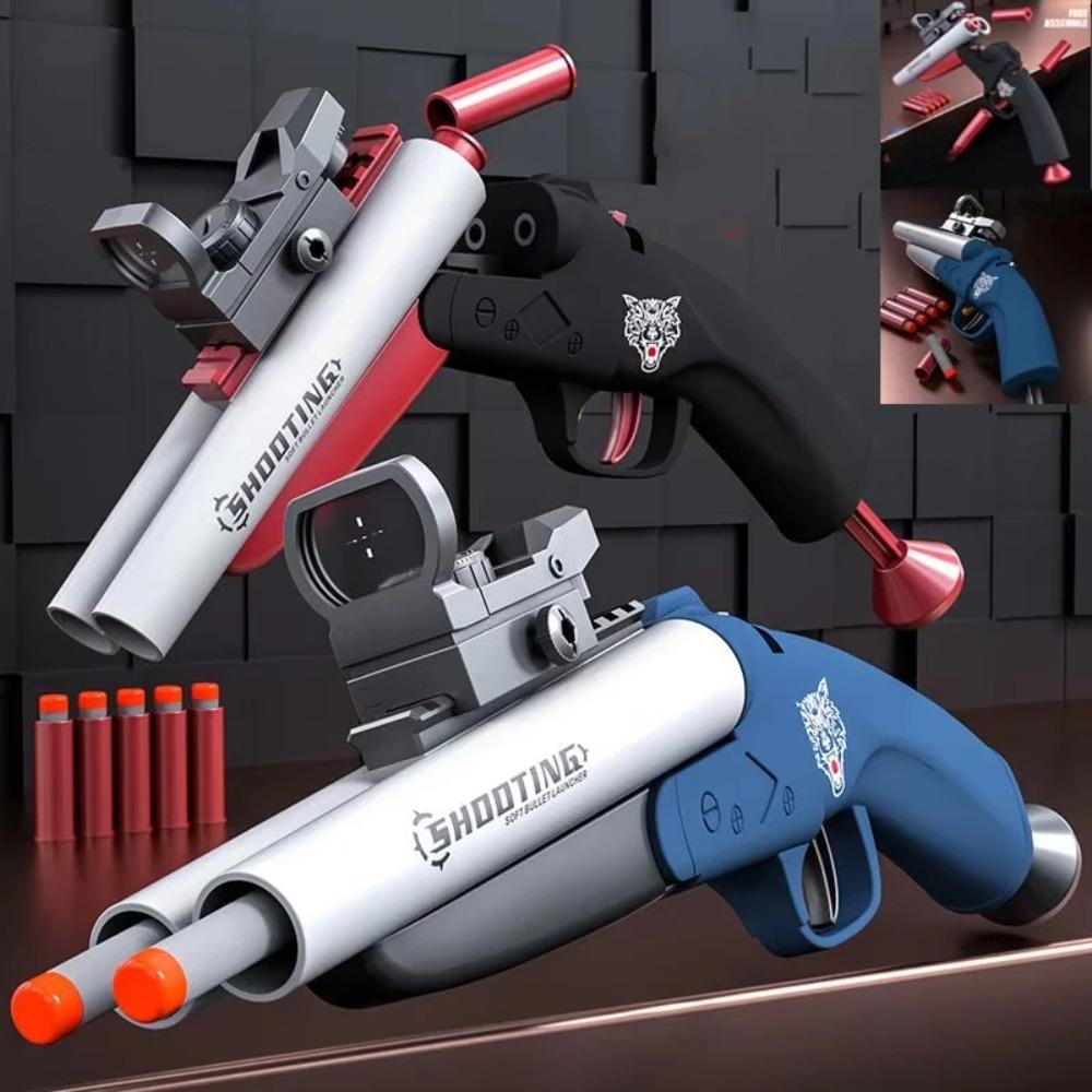 High-Quality Double High-Quality Barrel High-Quality Sgun High-Quality Shell High-Quality Ejecting High-Quality Soft High-Quality Bullet