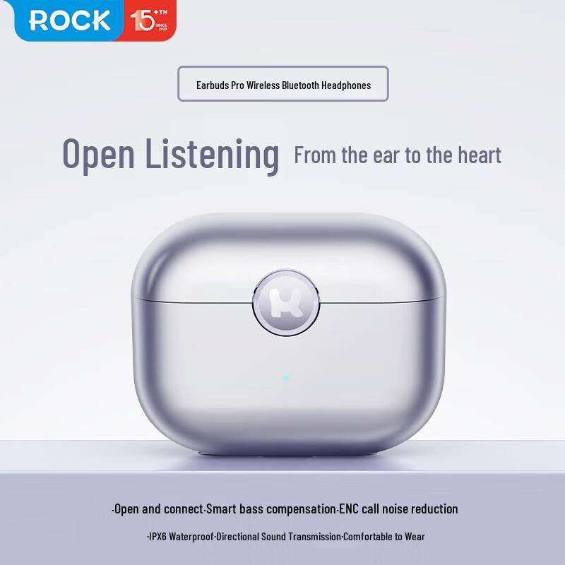 ROCK True Wireless Bone Conduction Ear-Clip Headphones