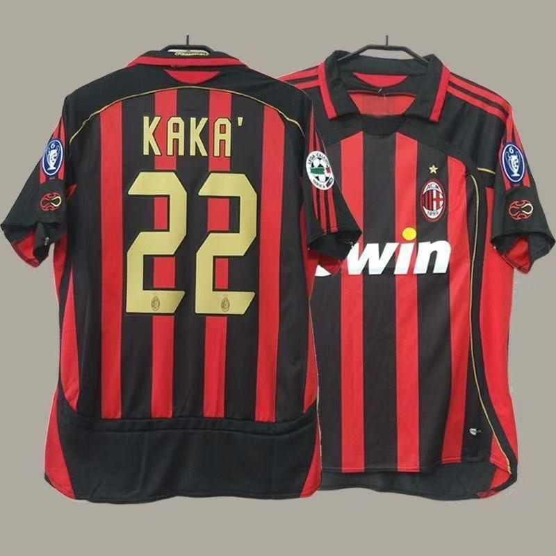 Maglia Riscaldamento Pre-partita AC Milan Retro #22 Kaka