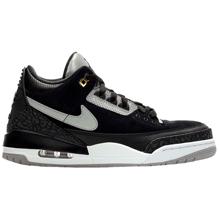Air Jordan 3 Retro Tinker SP Black Cement Pánske tenisky Cementovo-sivá-Metalická-Zlatá CK4348-007
