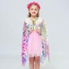 2019 new girls mermaid cape European and American foreign trade shiny beads cute princess sweet cape