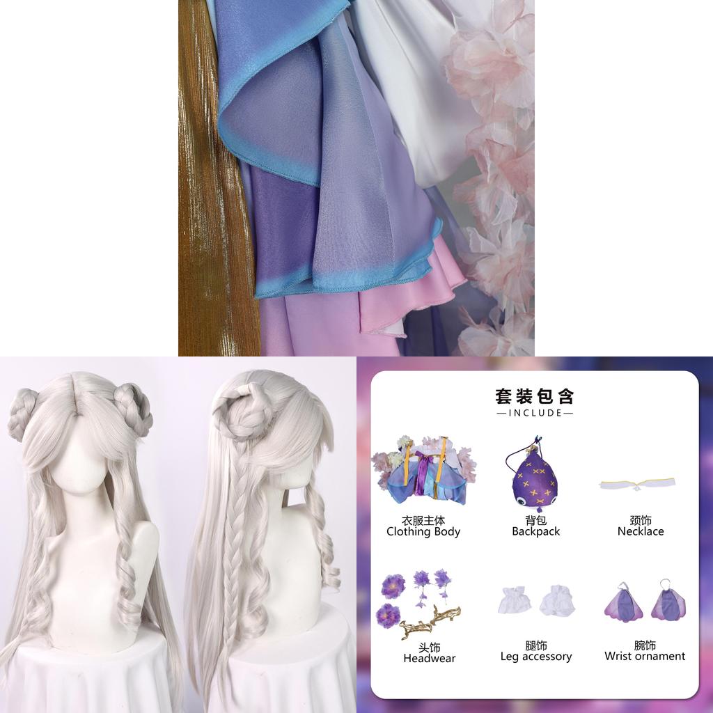 Dolia Cosplay Costume For Honor Of Kings With Polyester Fabric For Game Role Play