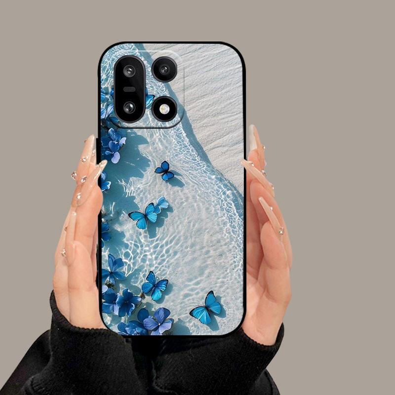 For OnePlus 15 5G Case Cute Cartoon Painted Soft Silicone Back Cover For OnePlus15 One Plus 15 TPU Bumper Full Protection Fundas