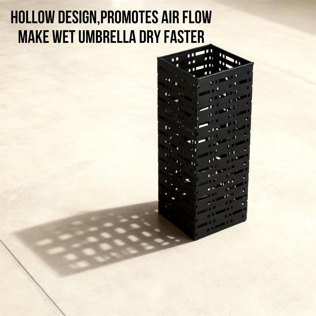 Metal Umbrella Hold  Freestanding Umbrella Stand Rack for Entryway   Hotel Decor 16.54x6.3x6.3in