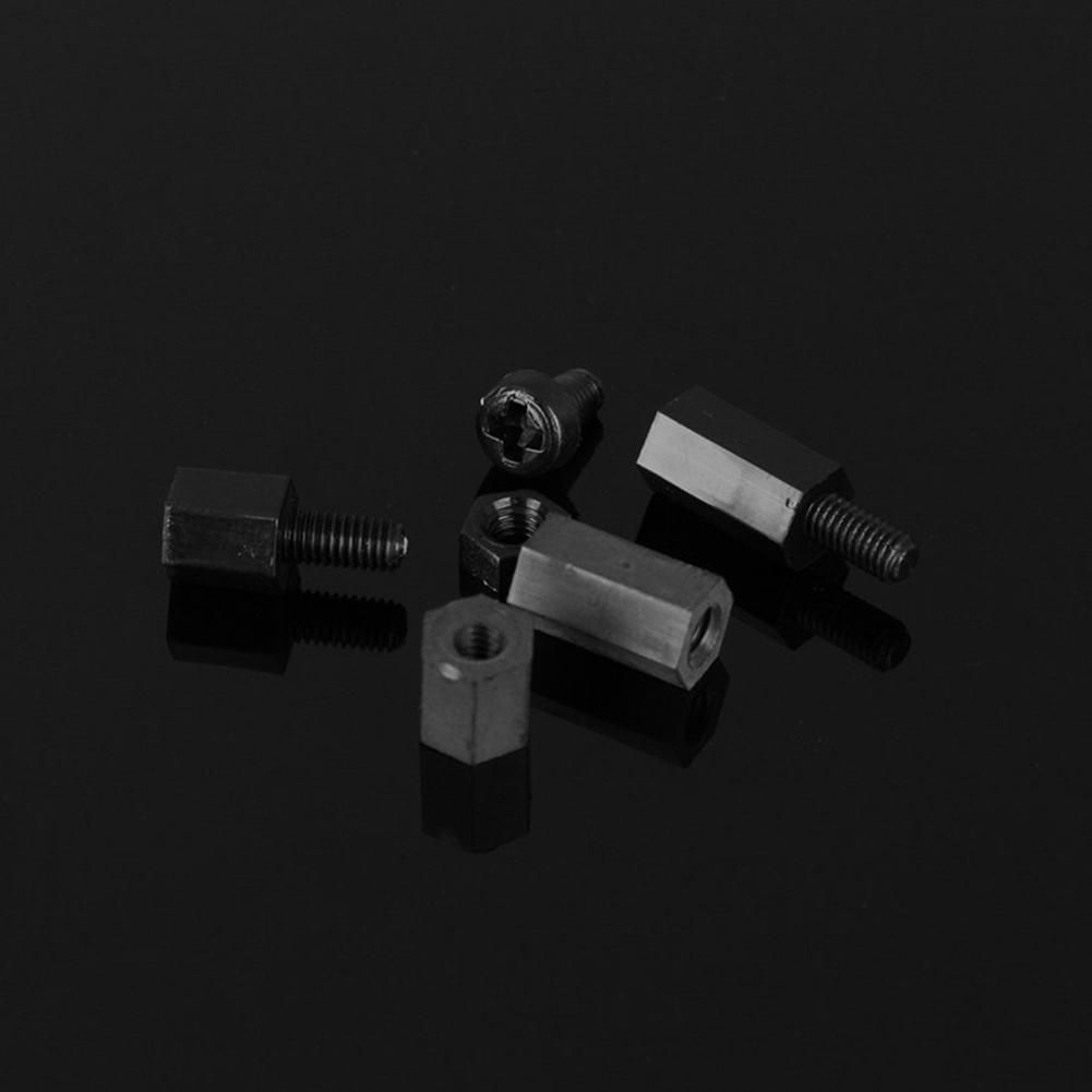 300pcs Box M3 Nylon Spacers Screw Nut Assortment Kit Hex Standoff Nut Repair Tools C Type