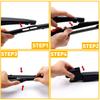 1Set Windscreen Wiper Blade Rear Wiper Arm Kit For Ford ESCAPE HYBRID SPORT UTILITY 4-DOOR 2008-2012 MERCURY MARINER HYBRID
