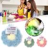 3/6/9/15pcs Flower-Shaped Cleaning Cloth Hand-knitted  Fashionable Dishwash Cloth for Kitchen Dishrag Non-stick Oil Dish Towel