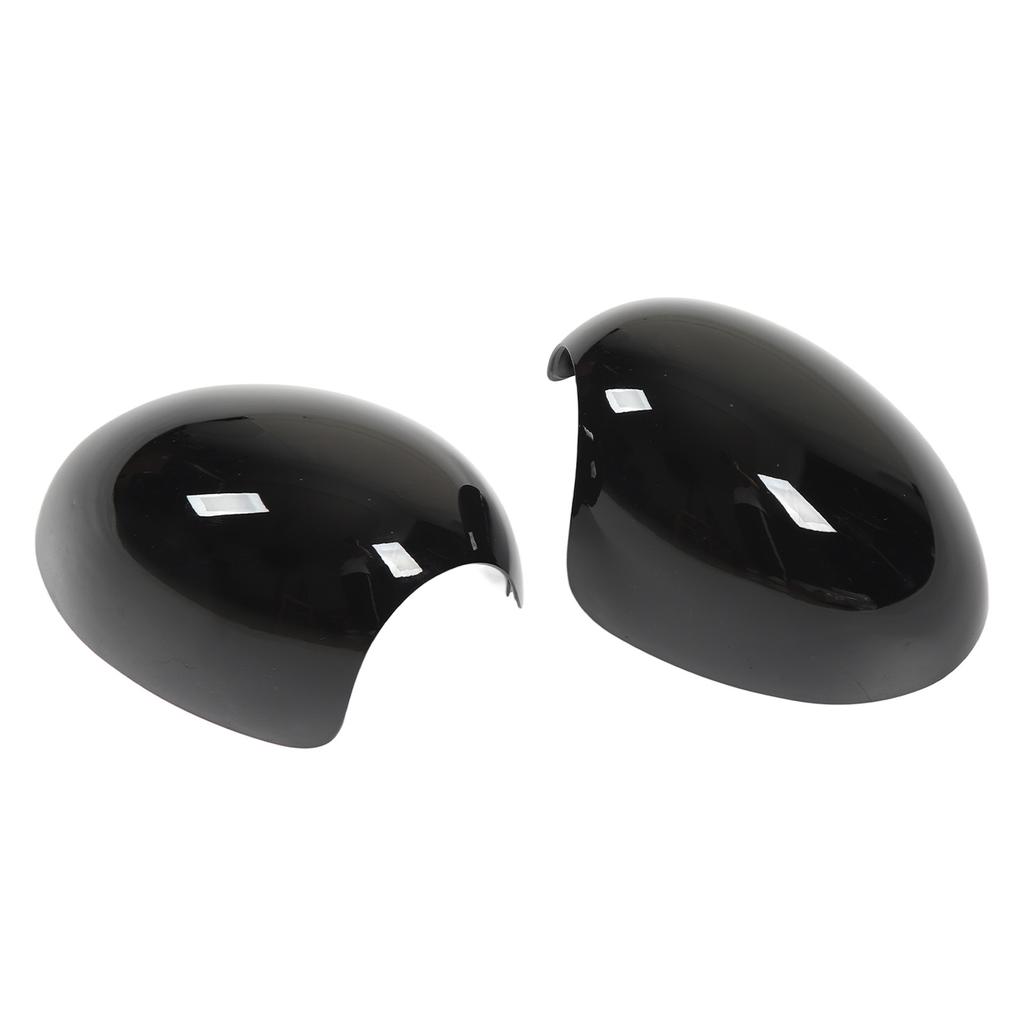 1pair Car Door Side Wing Mirror Cover 51162754913 Left Right Mirror Cover Replacement for Mini R55 R56