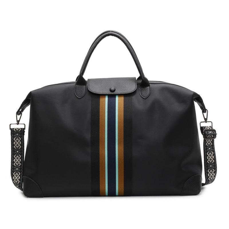 Men's and women's fitness large-capacity ethnic style hand-held travel bag dry and wet separation fashion portable commuter luggage bag