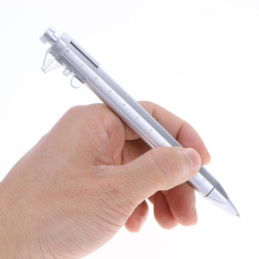 with Blue Refill Caliper Cursor Ballpoint Ballpen Office Supplies Scale Ruler Pen School Gifts