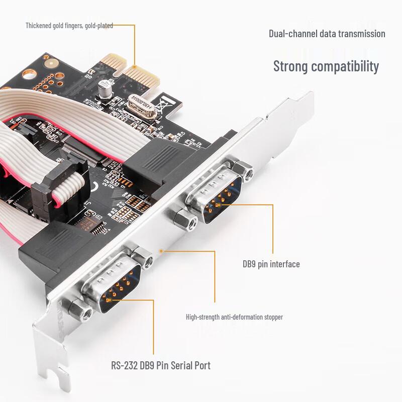 Shengwei PCI-E to RS232 Serial Expansion Card