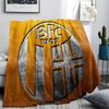 1PC Bologna FC 1909 Patterned Flannel Blanket Suitable For All Seasons for Home Decor Warmth and Comfort Gifts Holiday Present